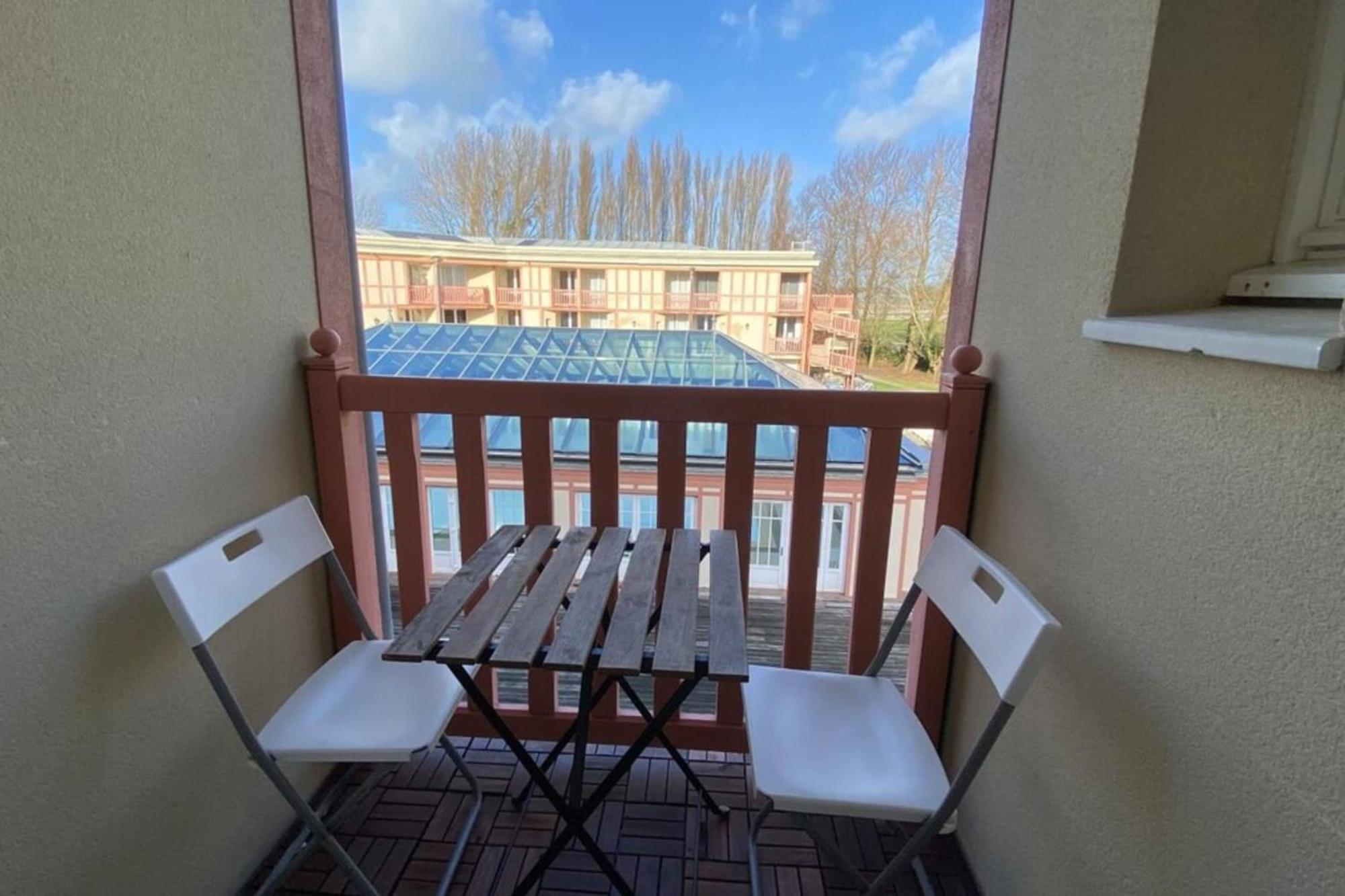 Very Nice 6 Person Apart With Swimming Pool Tennis Court And Car Park 202 Le Touquet ภายนอก รูปภาพ